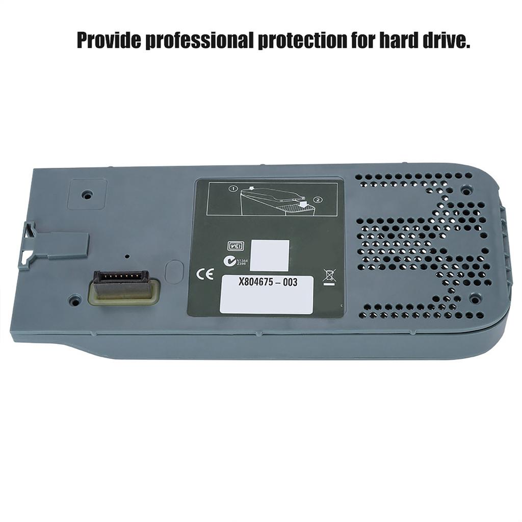 Replacement Hard Drive Case Shell Cover Hard Drive Disk Disc for XBOX 360 (Not Inclube Hard Disk)