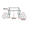 Motorcycle Side Luggage Rack Cylindrical Frame Cargo