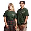 The Lord Of The Rings Unisex Adult Green Dragon Embroidered T-Shirt