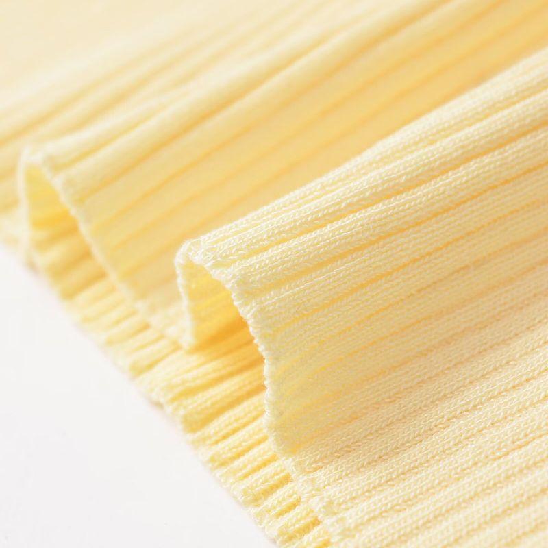 Kaslead New Arrival Women's Fashion Style Fashion Lace Bowknot Decoration Rib Vest 0858317