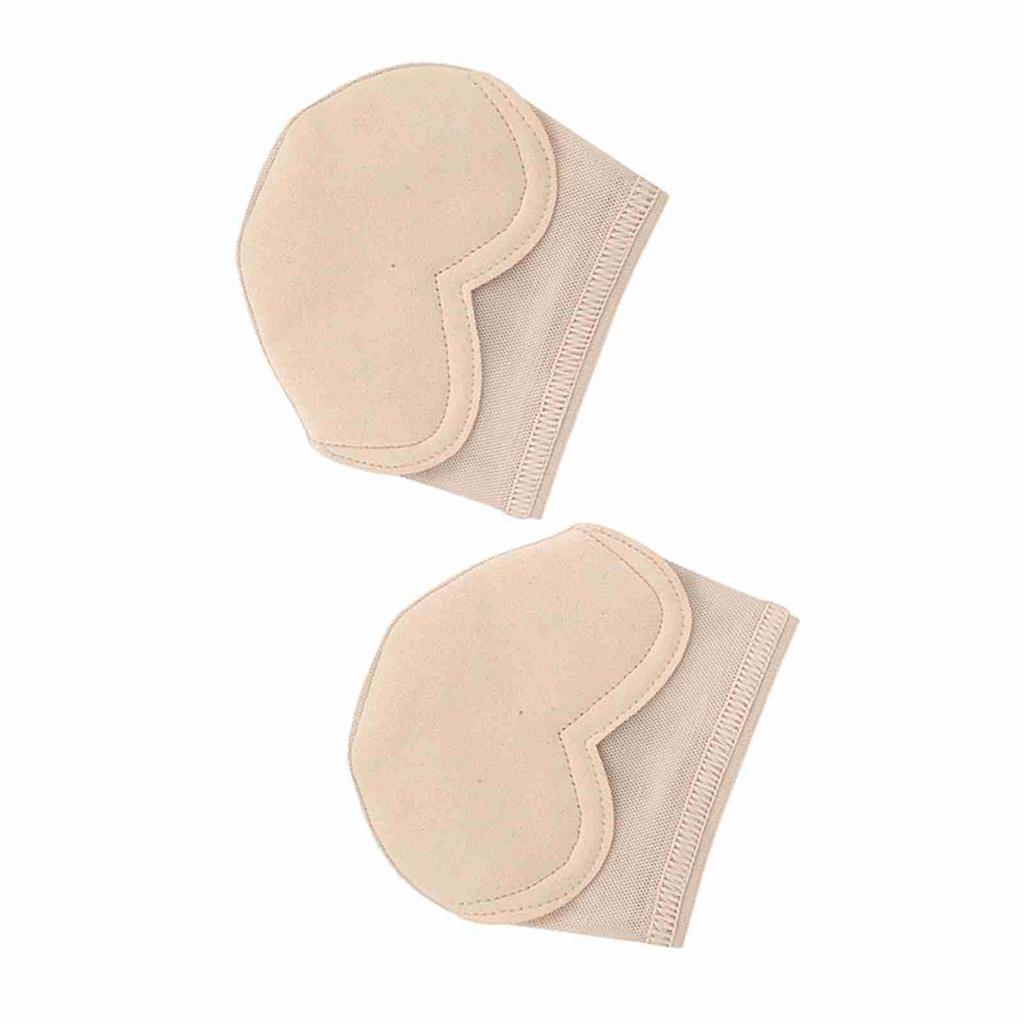 1 Pair Foot Thong 5 Toes Pad Ballet Dance Forefoot Half Protective Shoes (M)