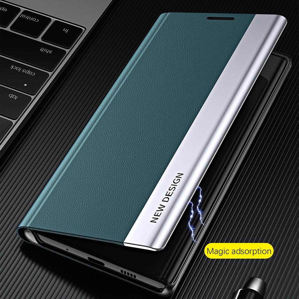 For Xiaomi Redmi 12 4G/Redmi 12 5G (Global)/Redmi 12R 4G/Redmi Note 12R 5G/Poco M6 Pro 5G Leather Case Stand Cover