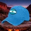 Argentina Flag Vintage Baseball Cap Unisex Adjustable Hook  Loop Lightweight Hat for Outdoor Sports Travel Camping Fishing