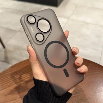 Mat Glasbeskyttelse til Linse til Magsafe Cover til Huawei Pura 80 70 Mate 70 Pro Plus Ultra Tyndt Magnetisk Trådløs Opladnings Cover