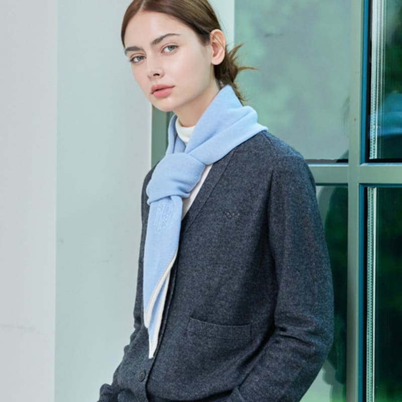 Nitina Cashmere Muffler S/BL