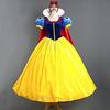 R-Dream Snow White Cosplay Costume, Plus Size, Adult Men's and Women's Dress, Halloween Costume, Snow White Princess Costume, Women's (XXL Size)