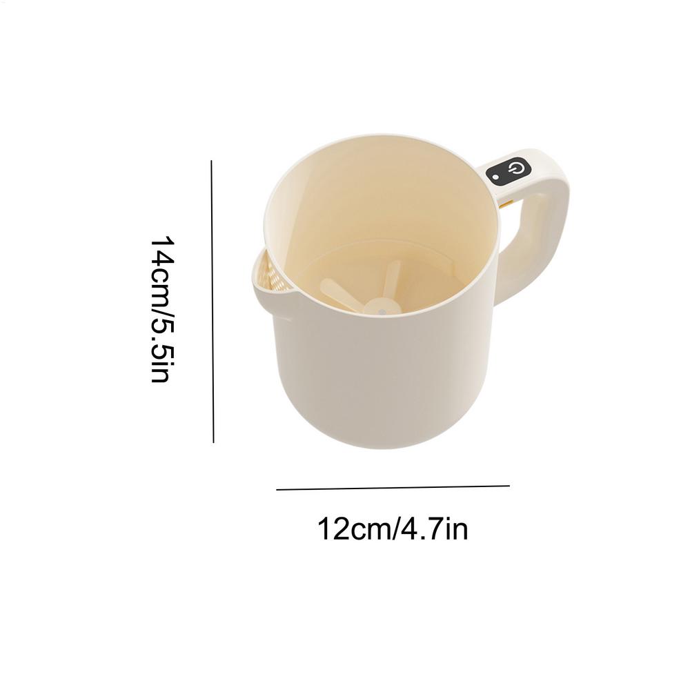 Electric Egg Beater Rechargeable Electric Stirring Mugs Washing Rice Mixer Mug Rotating Magnetic Tumbler Kitchen Gadget For Stir