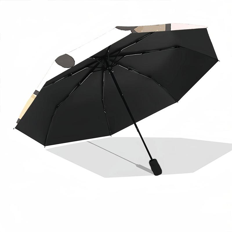 1pc Sweets Pochacco Sanrio Automatic 3-Fold Umbrella Design, Cute Cartoon Pattern, Portable Outdoor Umbrella, Perfect, Holiday Gift for Disney fans.V1