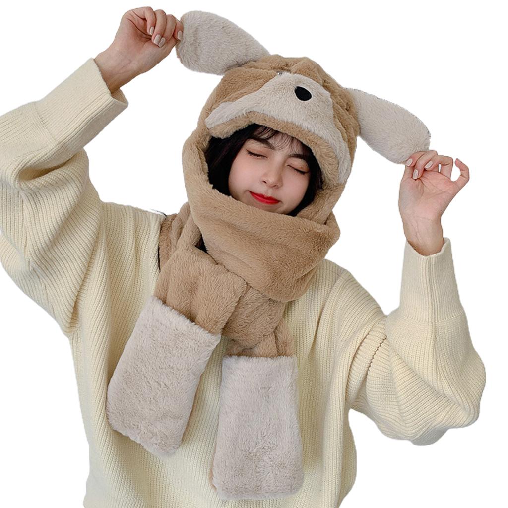 Girls hat scarf and mittens Clearance