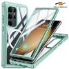 Per Samsung Galaxy S25 Ultra Plus S23 Protezione Magnetica Completa a 360 Gradi Custodia Impermeabile per Esterno con Ricarica Wireless per Galaxy S24 Ultra
