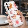 Vintage Lucky Golden Horse Case For Samsung S26 S25 Ultra S24 Plus S22 S23 S21 FE A54 A15 A35 A55 A16 A36 A56 A17 A37 A57 5G Clear TPU Soft Cover