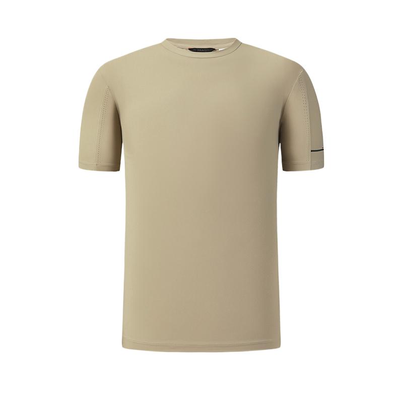 

FILA Golf Series Cool Feel Solid Color Crew Neck Pullover T-Shirt Men tops A11M625152F-GY M