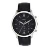 NEUTRA Chronograph Black Leather Watch