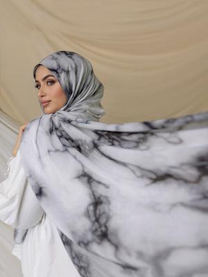 Aquarell Blumendruck Modal Atmungsaktiv Leicht Weich Baumwolle Rayon Viskose Gewebt Modal Muslimische Frauen Schal Hijab Schal