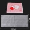 100Pcs Waterproof Disposable Hair Salon Cape Shampoo Washing Pad Hair Cleaning Shawl Professional Barber Grooming Accessory