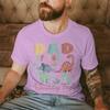 MamaDad of The Birthday Boy Print Couple Matching Tshirt Cartoon Dinosaur Papa Mon Valentines Day Streetwear Lovers Gifts
