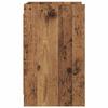 Nightstands 2 pcs Reclaimed Wood Look 40 x 36 x 60 cm Particleboard