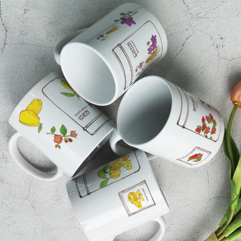 if066-Design Mug 4p-Healthy Tea
