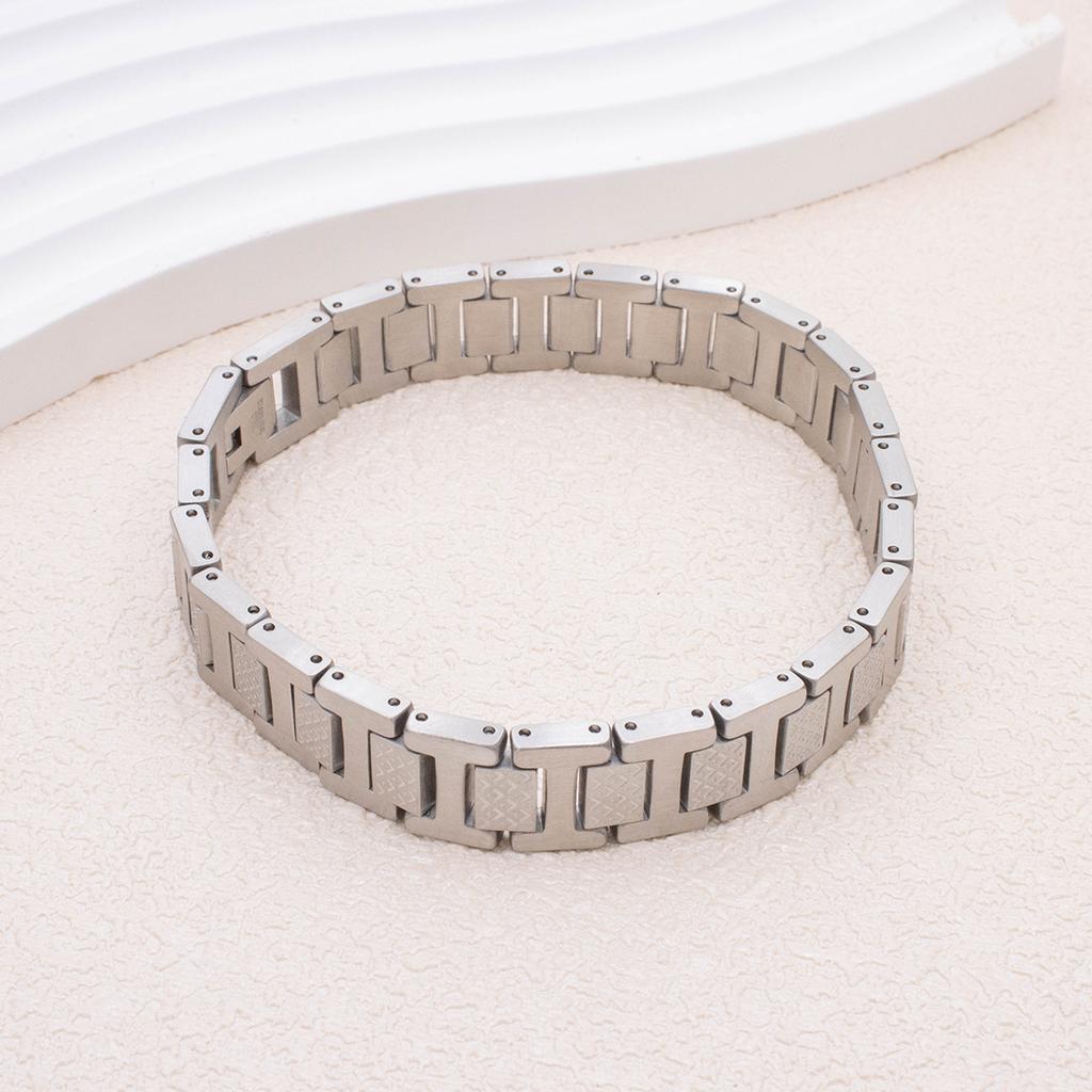 12 MM Breite Uhrenarmband Edelstahlarmband Damen/Herren Mode Minimalist Punk Stil Armreif Party Feiertags Schmuck Geschenke