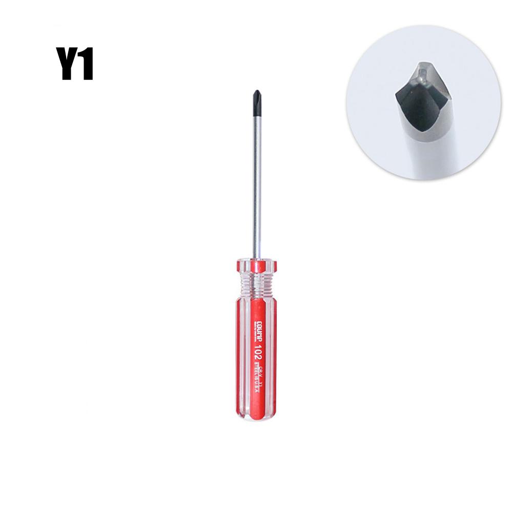 1 Pc Y-Shaped Screwdriver Set Nonslip Magnetic Tri-Wing Screwdriver Y0 Y1 Y2 Y3 Hand Tools For Furniture Toy Repair