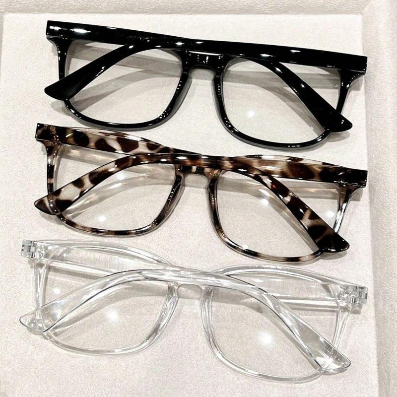 3-teiliges Set aus Anti-Blaulicht-Brillen, schlicht und modisch