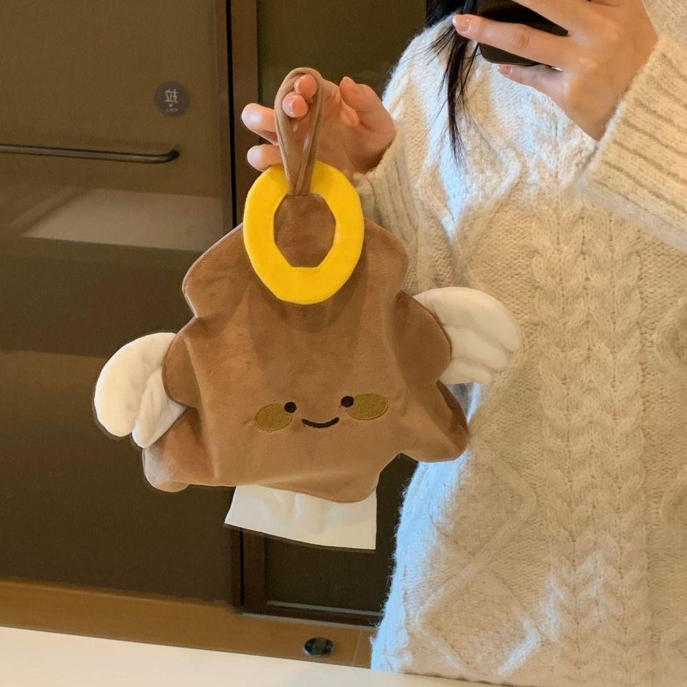 Cartoon Hängender Serviettenhalter Kreativer Handtuchpapierhalter Auto Servietten Spender für Autogebrauch