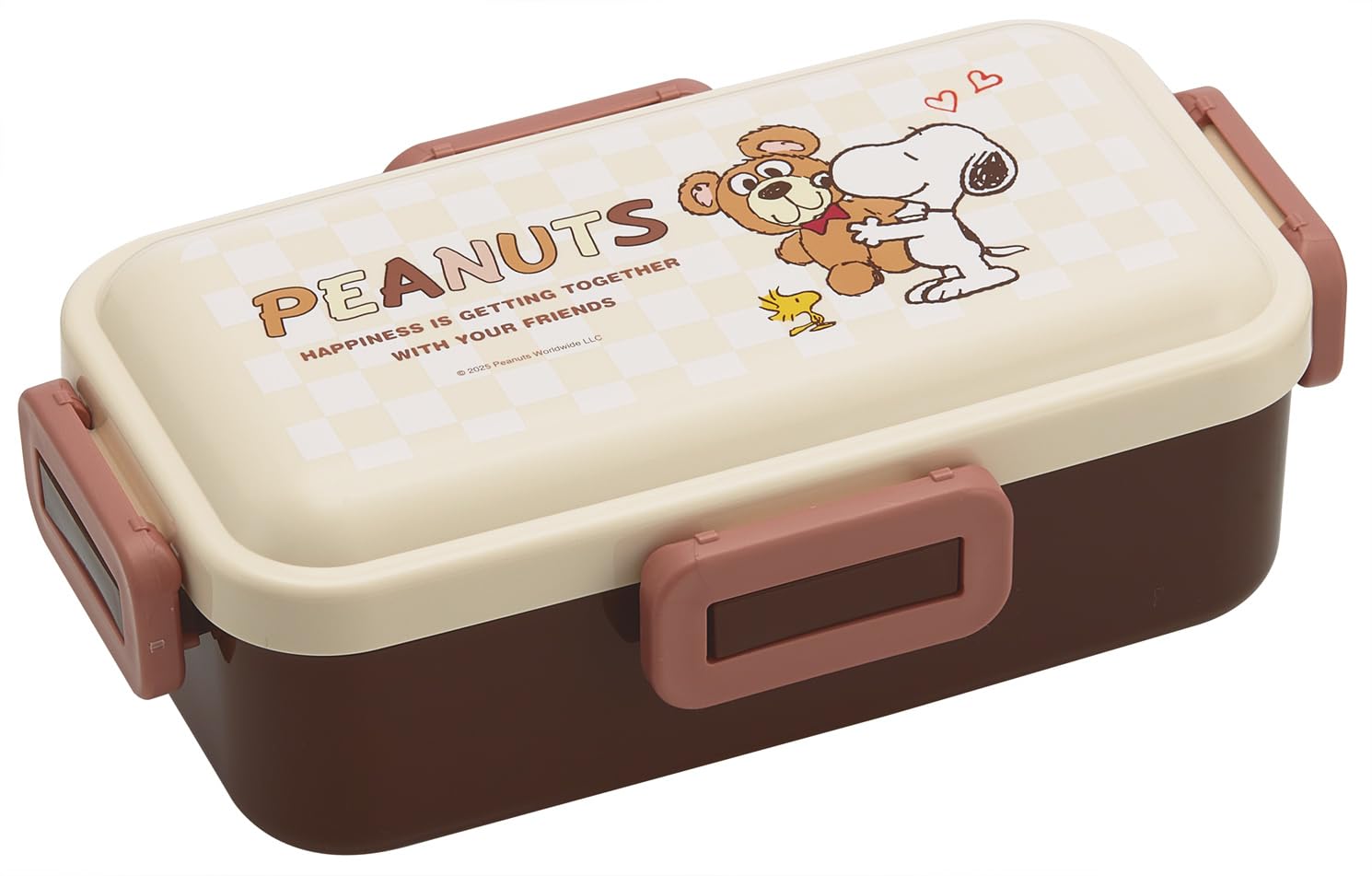 

Skater Bento Fluffy Serving Lunch Made in Snoopy and Bear Box, Box, 530ml, Japan, Design, PFLB6-A