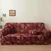 Milk Silk Sofa Cushion Printing All-inclusive Solid Color Lazy Cover Elastic Three-person Sofa Cover