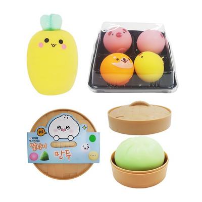 Baby Plus Yumuşak Hamur Tatlısı + Havuç + Pembe Domuz 4'lü Set Kore çocuk oyuncakları