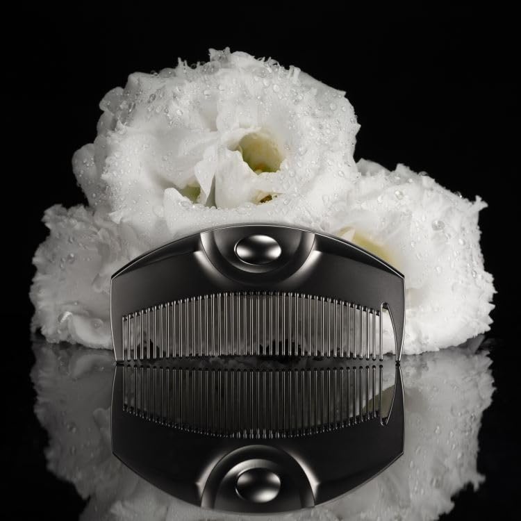 Love Chrome In Bath Tsuki Premium Black In Bath gentle on wet beautiful hair IN BATH TSUKI PREMIUMBLACK (R) [Official Shop] Comb, hair,