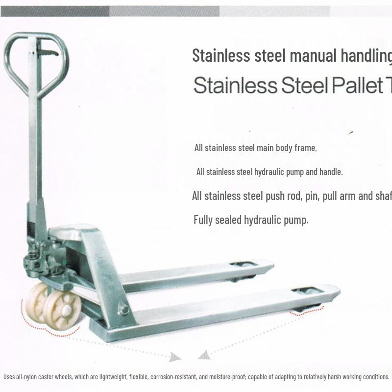 2/2.5 Ton Galvanized Manual Hydraulic Pallet Truck and Stacker