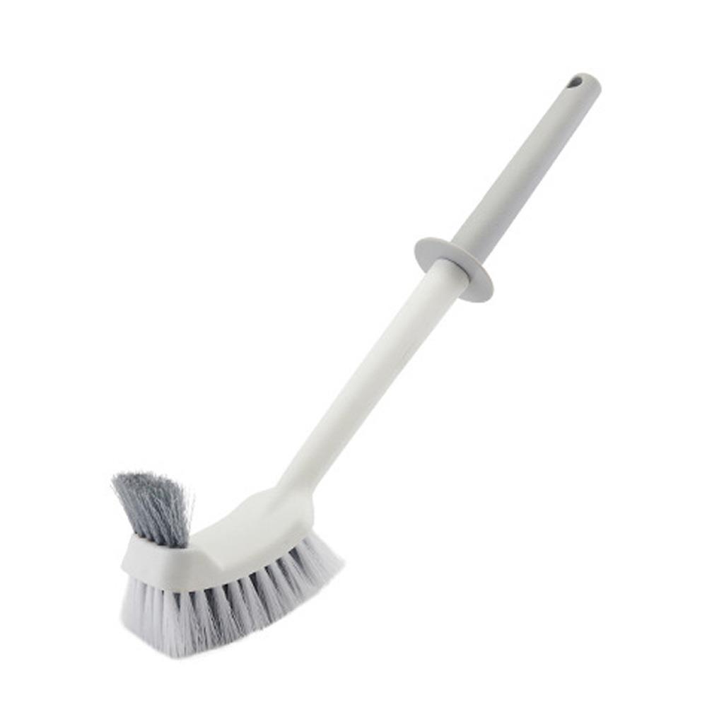 Plastic Material Long Handle Toilet Brush Sewerage Brush Sanitary Design Wall Mounted Brush Wall Hanging Long Handle