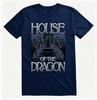 House Of The Dragon Iron Throne Dragon Graphic Vintage Fan Cotton Short Sleeve Tshirt