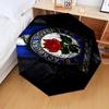 1PC Blackburn Rovers Crest Football Club Umbrella Folding umbrella, automatic umbrella 8-Frame for Travel, camping Fan gifts Christmas Gifts