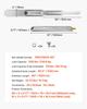1 Pair 16-60 in Soft-Close Drawer Slides Ball Bearing Full Extension