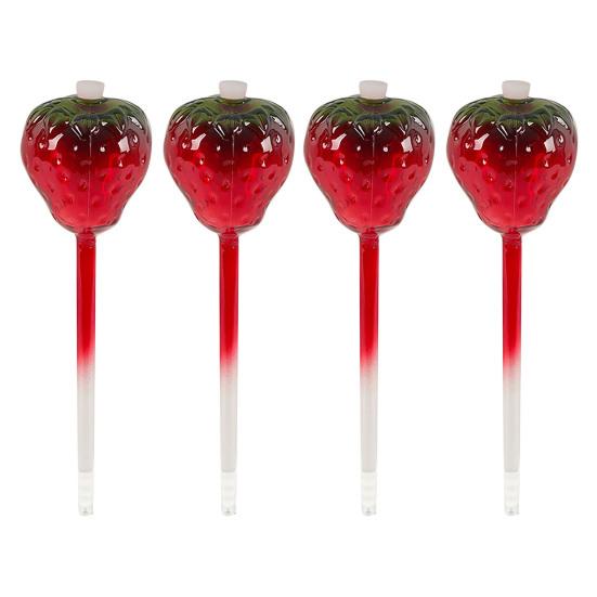 Self Watering Bulbs for Indoor Plants Mushroom Plant Watering Globes Planter Insert Strawberry Watering Bulbs for Busy Home Gardeners Potted Plants