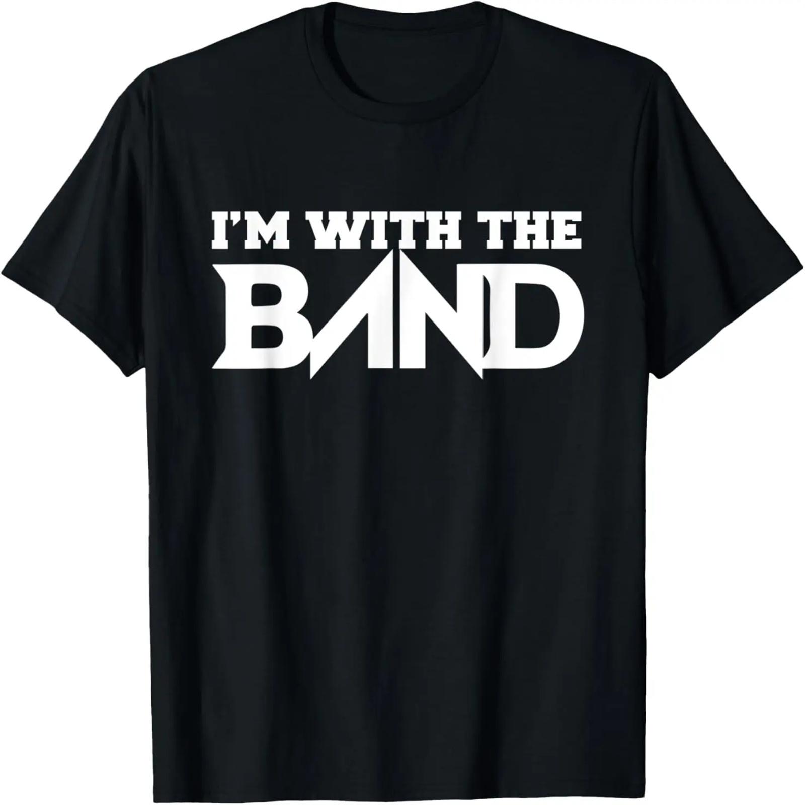 

I m With the Band Retro Rock Band Camp T-Shirt XXXXXL
