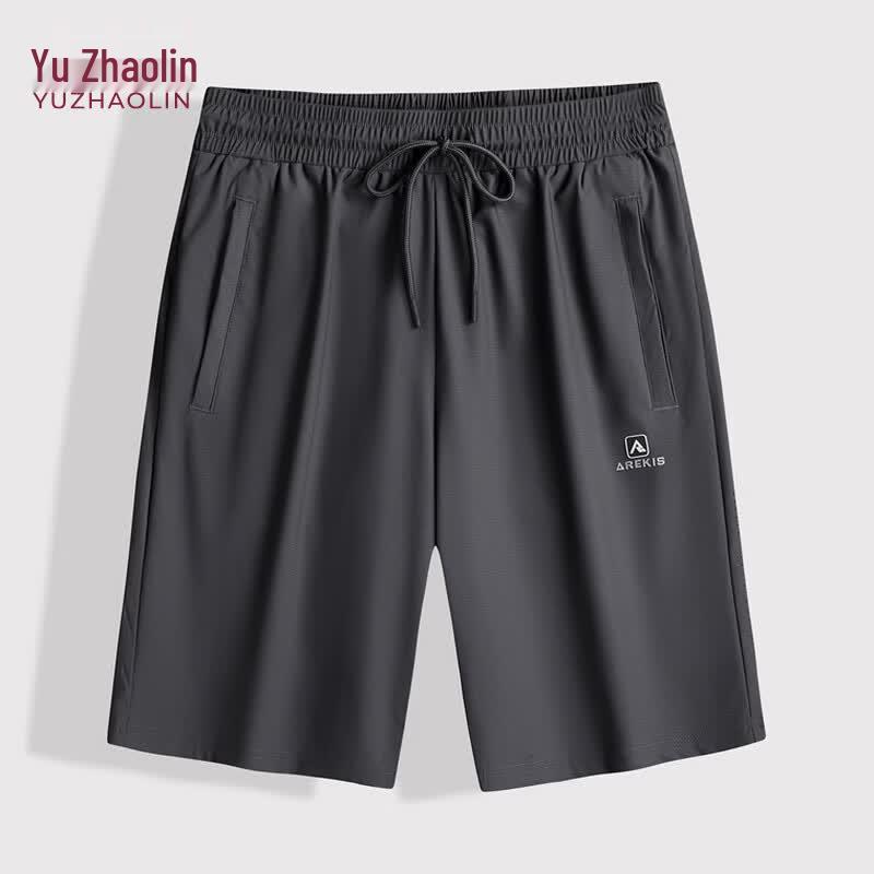 YUZHAOLIN Men s Plus Size Ice Silk Quick-Dry Shorts 5XL