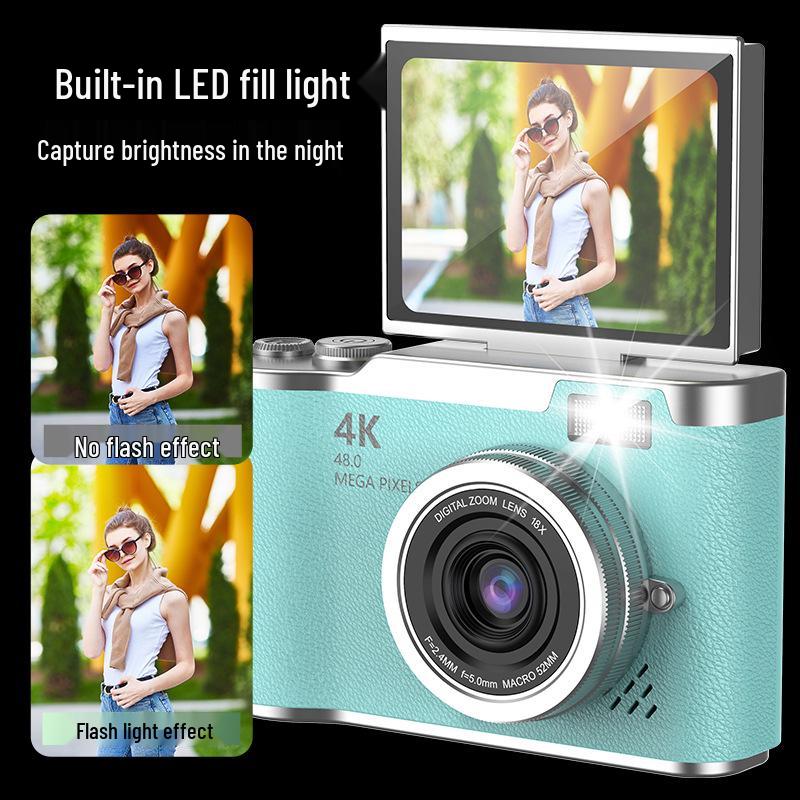 2025 Dual Camera Retro Digital Selfie Camera - Entry-Level CCD Model for Students