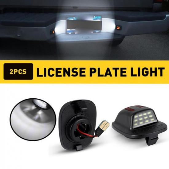 For 98-04 Nissan Frontier 94-04 Xterra LED License Plate Light Lamp White Red B