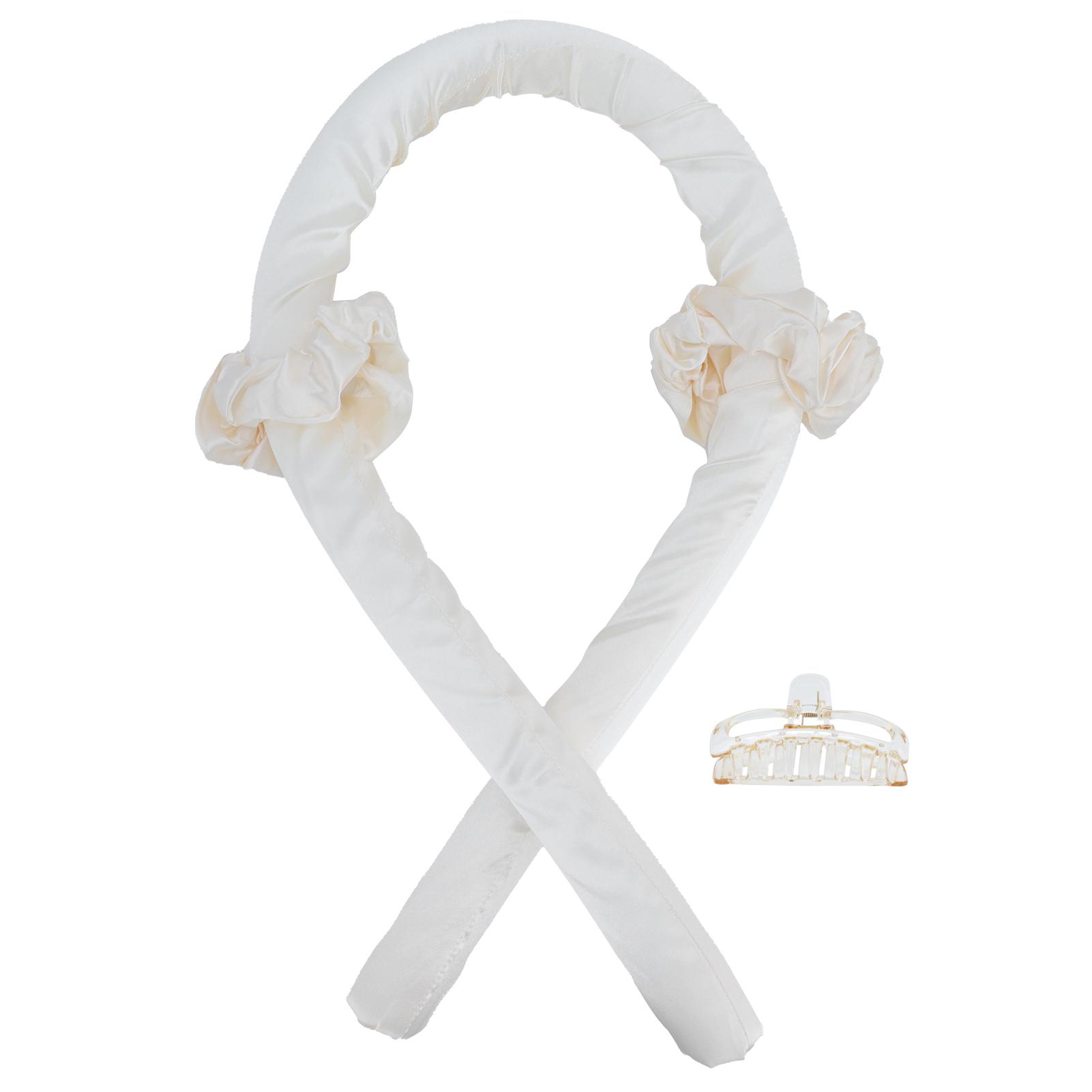 

Безнагревные бигуди из пенопласта, без нагрева, повязка на голову с заколкой для волос, резинки для волос, черные