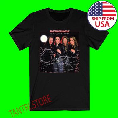 The Runaways Waitin For The Night Heren Zwart Maat S tot 3XL