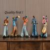 2026New Nordic Style Creative American Band Musical Instrument Model Statue Living Room Porch Study Decor Arts And Crafts Home