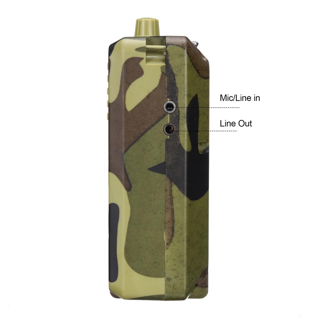 Camouflage MP3 Speaker Electric Hunting Decoy Speaker Remote Controller Kit Hunting Decoy Calls Electronic Bird Caller