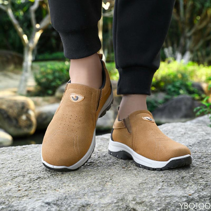 Casual Men's Shoes  Spring New Sports Single Shoes Soft Soled Casual Mountaineering Anti Slip Shoes Zapatillas De Deporte