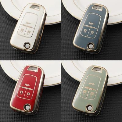 TPU kryt pouzdra na klíče na auto pro Chevrolet Cruze Aveo Trax Sail Malibu Captiva Opel Vauxhall Astra J Corsa Insignia Mokka