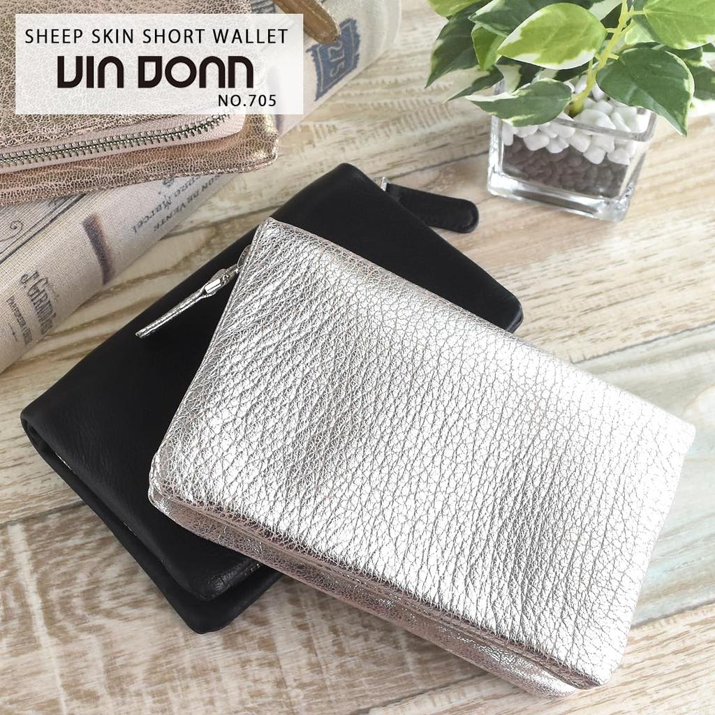 Wallet Compact Thin Genuine Leather Made In Japan [VIA DOAN] Women's [No.705]