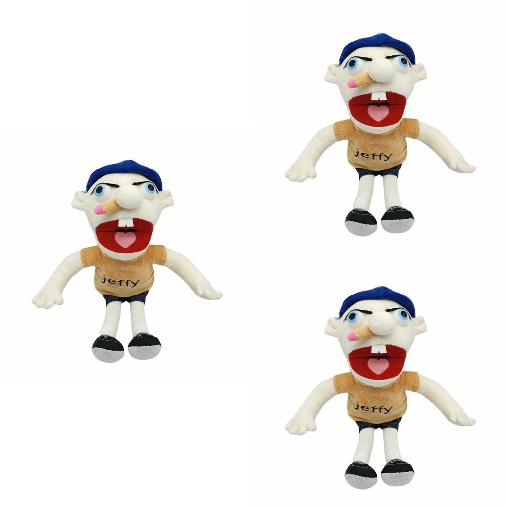 Jeffy 16in Plush Doll Fun Moves And Realistic Design For Kids' Role-play And Storytelling