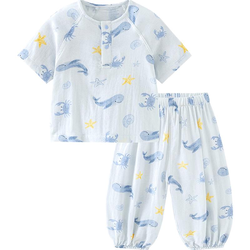 Minibala Baby 2-Piece Summer Pajama Set