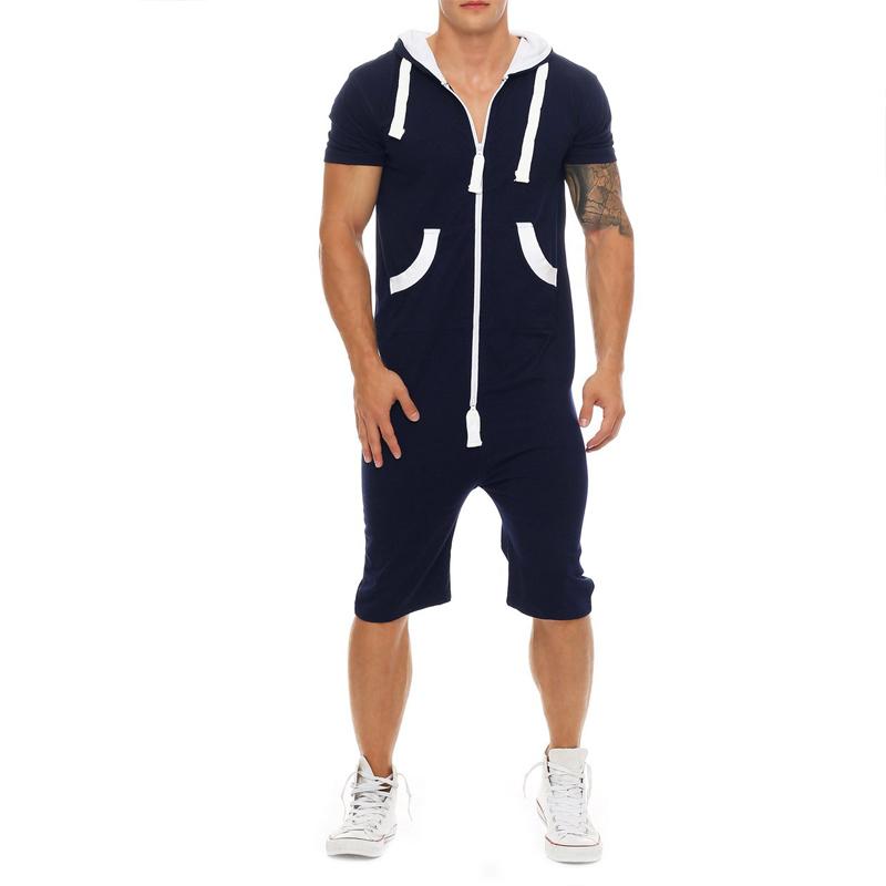 One-piece Suit Hooded Home Pajamas 